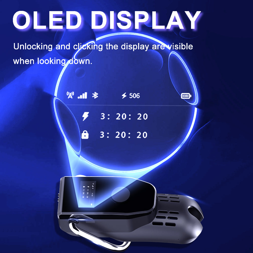 Le verrou de massage numérique à choc électrique peut être porté à l'extérieur de la thérapie de massage longue distance à télécommande sans fil de contrôle d'application pour hommes